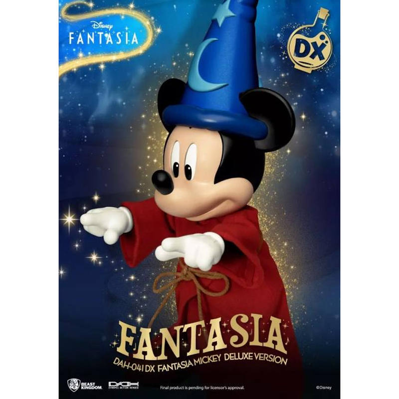 Beast Kingdom: Fantasia - Dynamic 8ction Heroes Sorcerer Mickey DAH-041 (Deluxe Ver.)