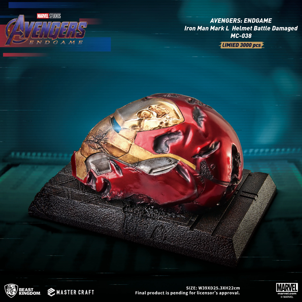 avengers endgame iron man helmet 2019 Beast Kingdom: Avengers: Endgame