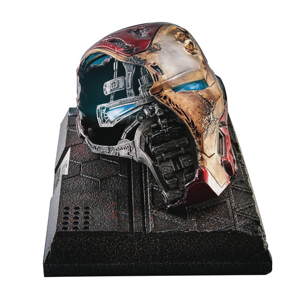 MC-038 Avengers: Endgame Master Craft Battle-Damaged Iron Man Mark50 Helmet MC-038 Avengers: Endgame Master Craft Battle-Damaged Iron Man Mark50 Helmet