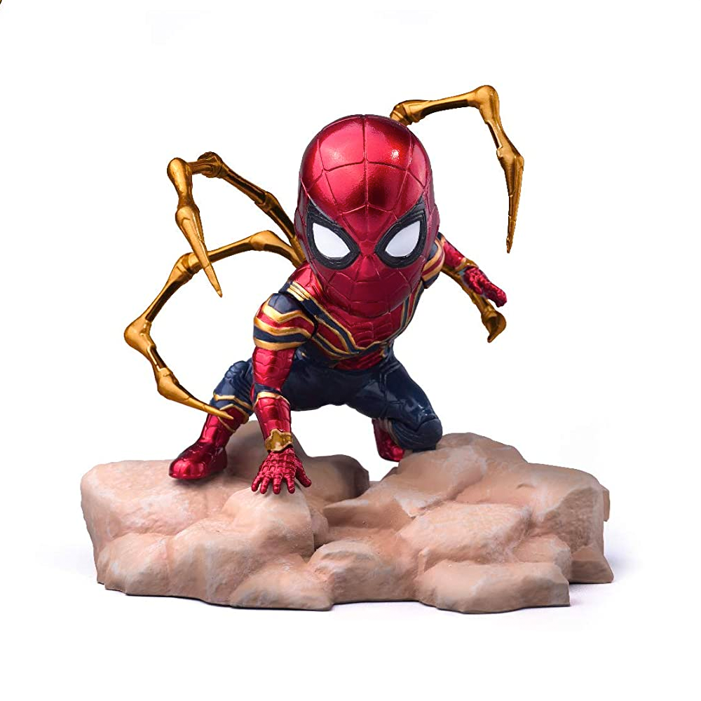 Beast Kingdom: Marvel: Avengers - MEA-003 Iron Spider Mini Egg Attack Action Figure