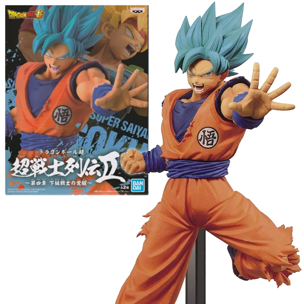 Banpresto: Dragon Ball Super CHOSENSHIRETSUDEN Vol. 4 - Super Saiyan God Super Saiyan Son Goku Figure