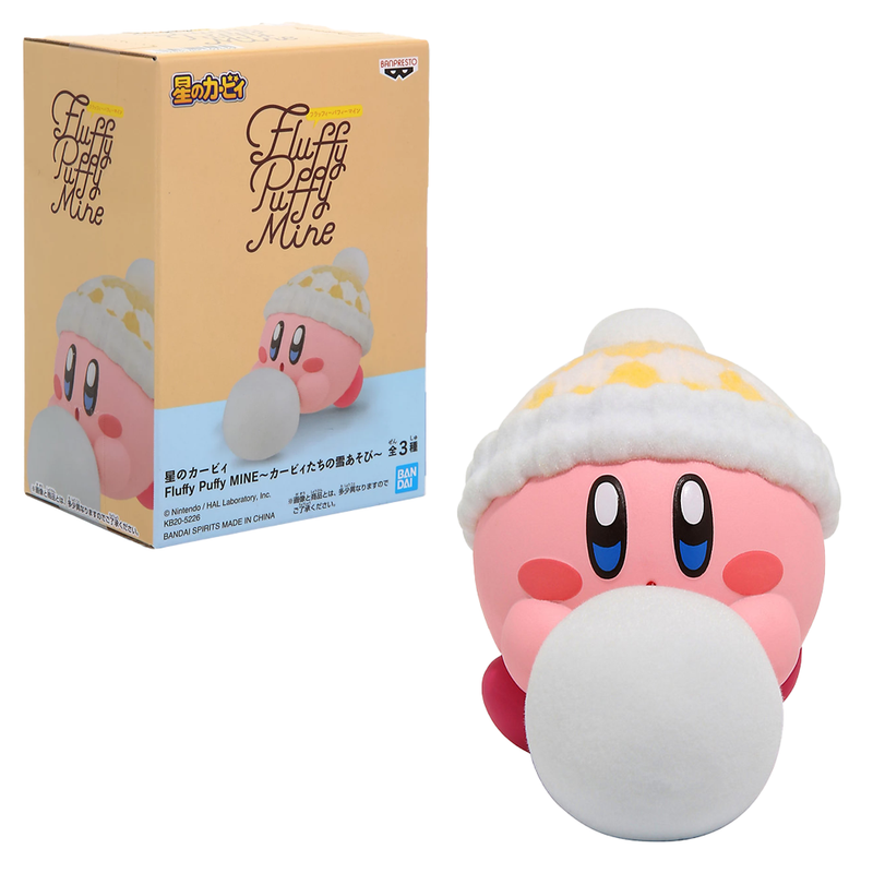 Banpresto: Kirby Fluffy Puffy Mine ~ Play in the Snow ~ (A: Kirby)