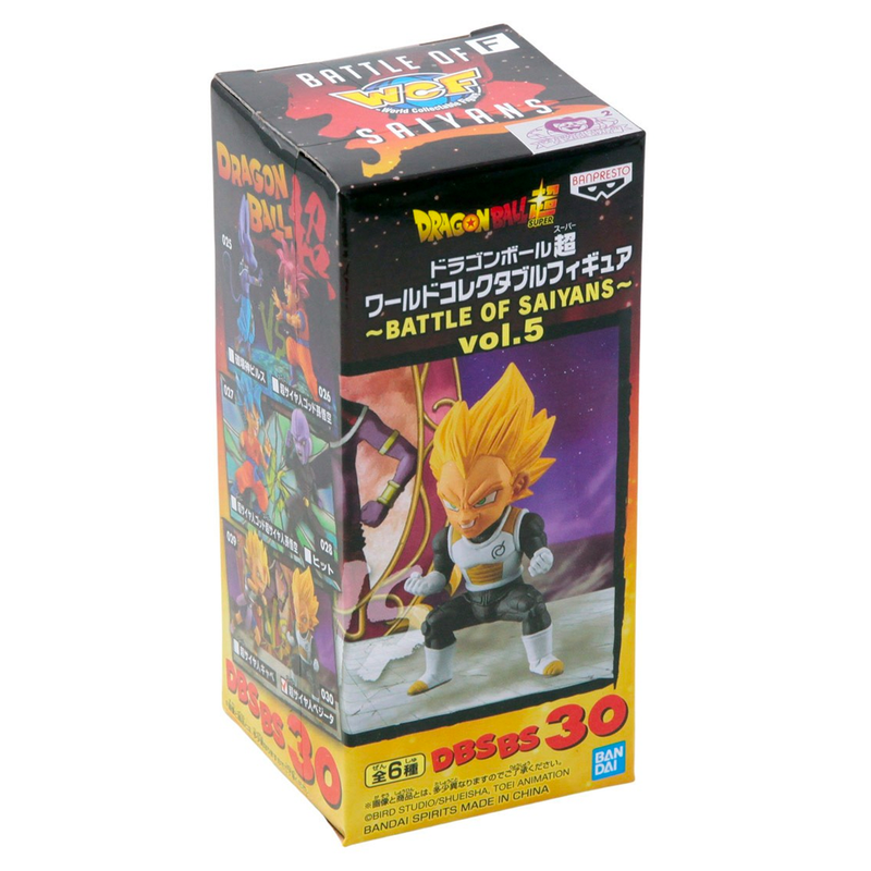 Banpresto: Dragon Ball Super World Collectable Figure Battle of Saiyans Vol. 5 (1 Blind Box) (1 Blind Box)