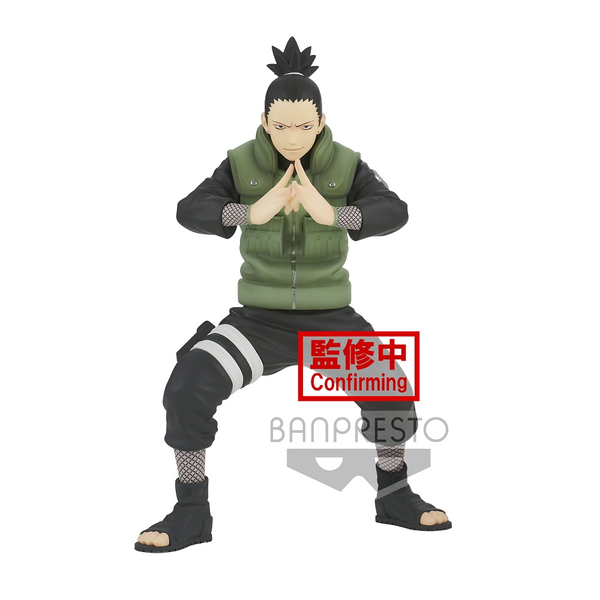 Banpresto Figura Naruto Shippuden Vibration Stars - Nara Shikamaru (BP18187) - PVC Collezionabile