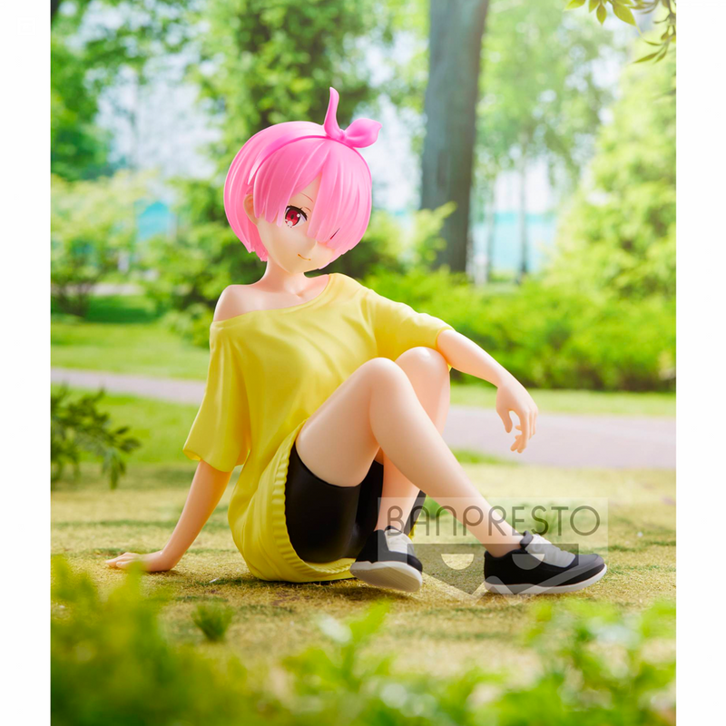 [PRE-ORDER] Banpresto: Re:Zero Starting Life in Another World - Relax Time Ram (Training Style Ver.)