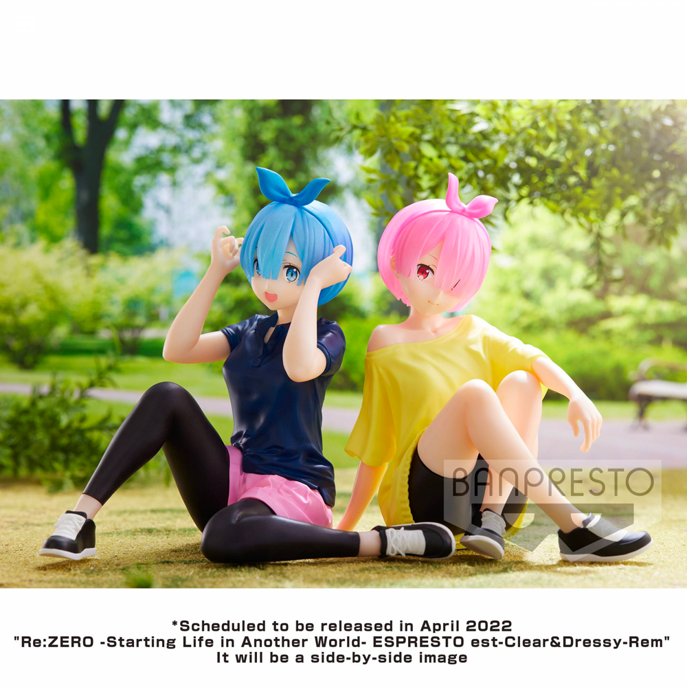 [PRE-ORDER] Banpresto: Re:Zero Starting Life in Another World - Relax Time Ram (Training Style Ver.)