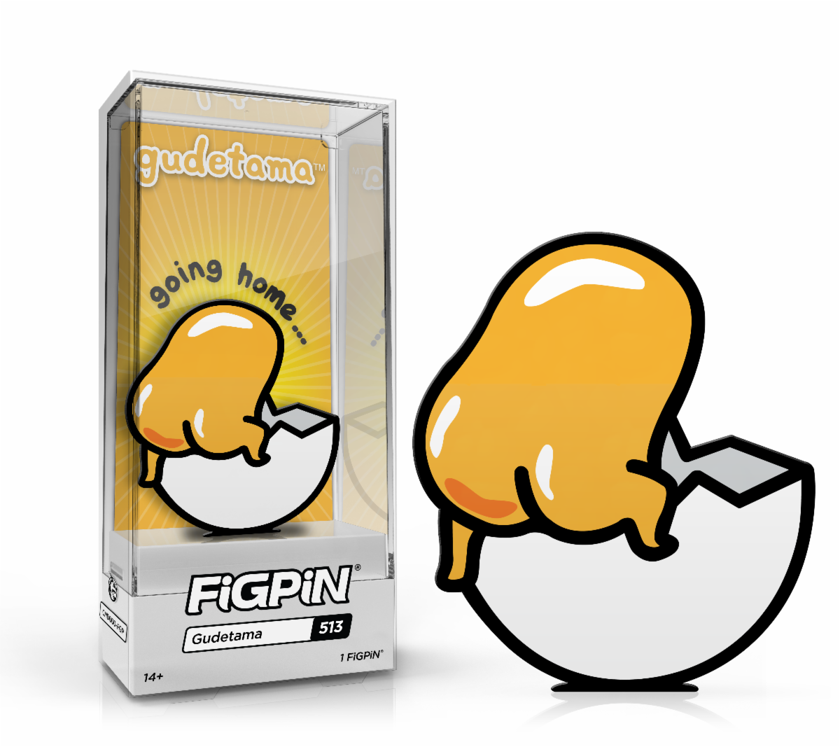 FiGPiN: Gudetama - Gudetama (Going Home) #513