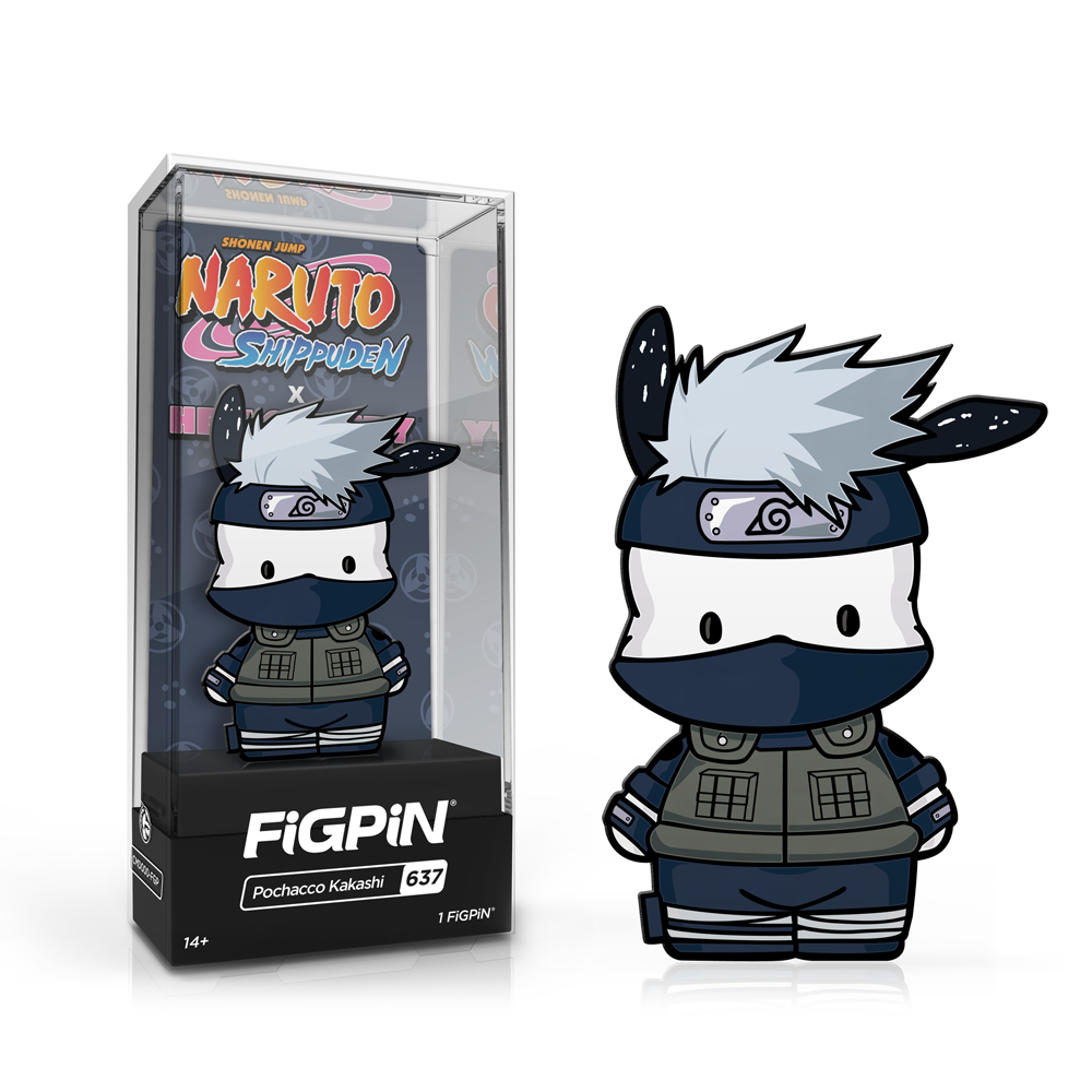 FiGPiN: Naruto x Hello Kitty - Pochacco Kakashi #637