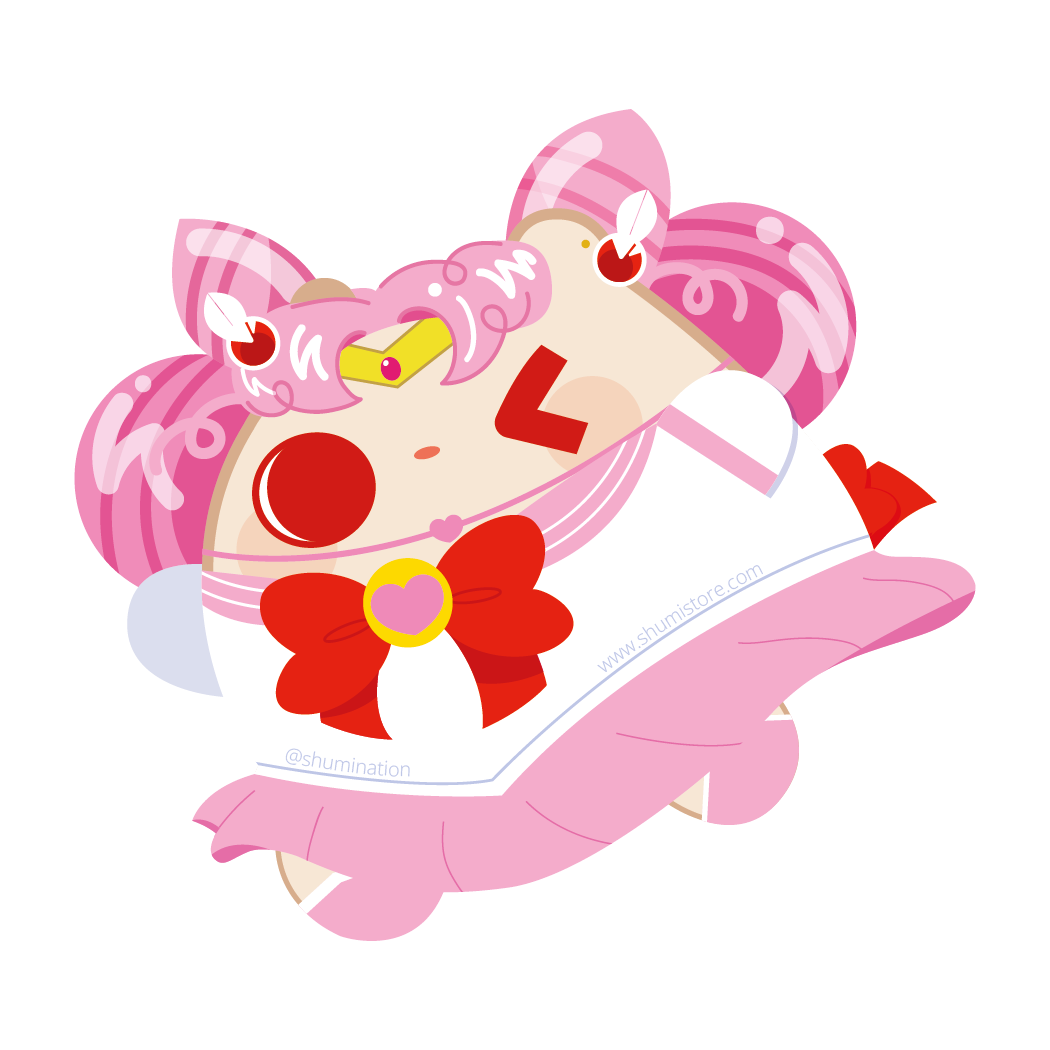 Shumi Mascot: Sailor Moon - Sailor Chibi Moon Sticker