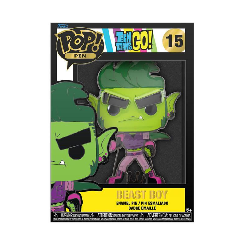 Funko POP! Pins: Teen Titans Go! - Beast Boy