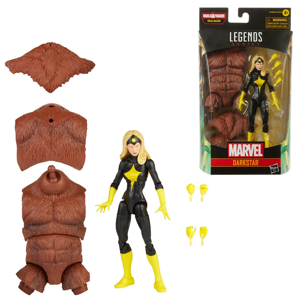 Marvel Legends - Darkstar 6-Inch Action Figure (Ursa Major Build-A-Figure)