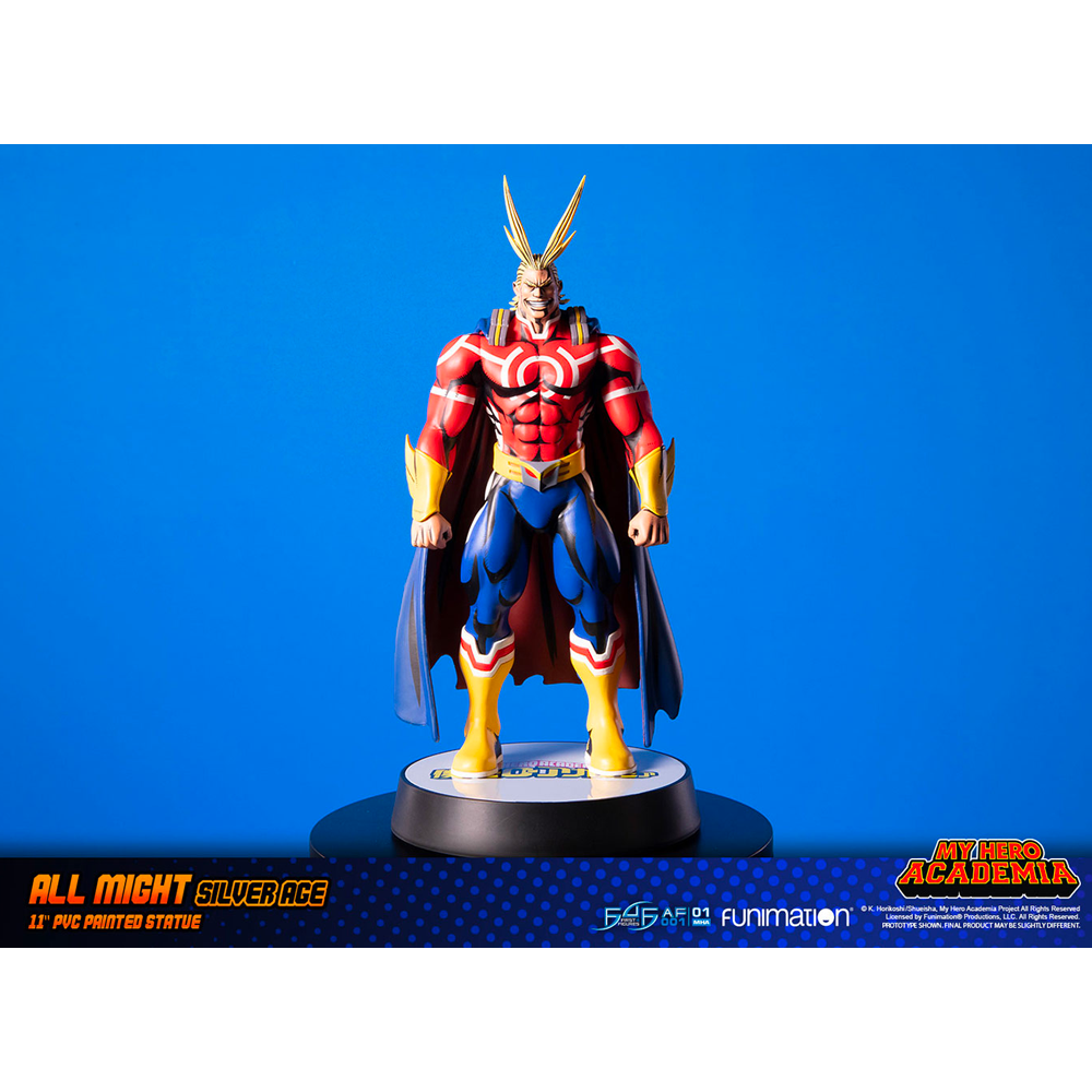 First 4 Figures: My Hero Academia - All Might Silver Age 11-Inch PVC Statue