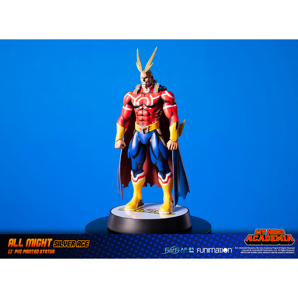 First 4 Figures: My Hero Academia - All Might Silver Age 11-Inch PVC Statue