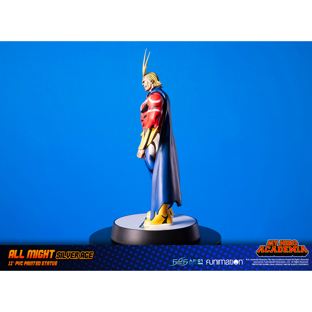 First 4 Figures: My Hero Academia - All Might Silver Age 11-Inch PVC Statue