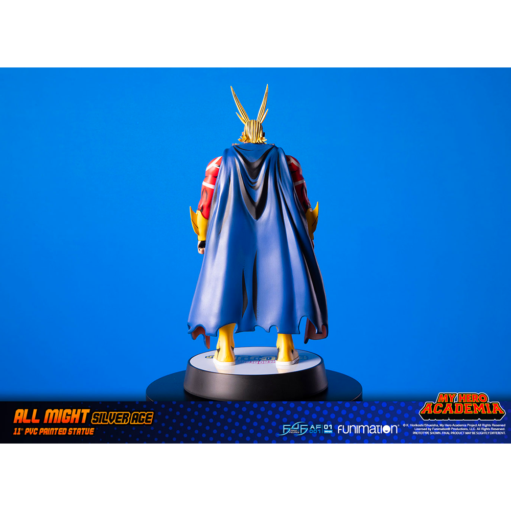 First 4 Figures: My Hero Academia - All Might Silver Age 11-Inch PVC Statue