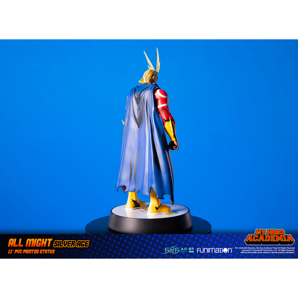 First 4 Figures: My Hero Academia - All Might Silver Age 11-Inch PVC Statue