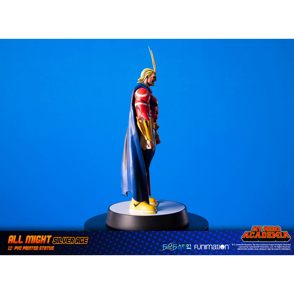 First 4 Figures: My Hero Academia - All Might Silver Age 11-Inch PVC Statue