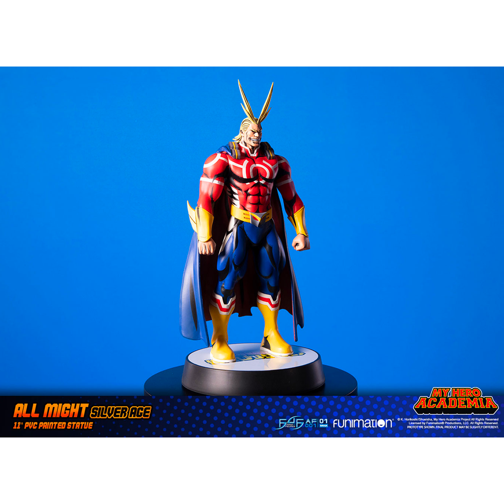 First 4 Figures: My Hero Academia - All Might Silver Age 11-Inch PVC Statue