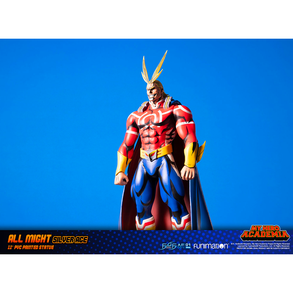 First 4 Figures: My Hero Academia - All Might Silver Age 11-Inch PVC Statue