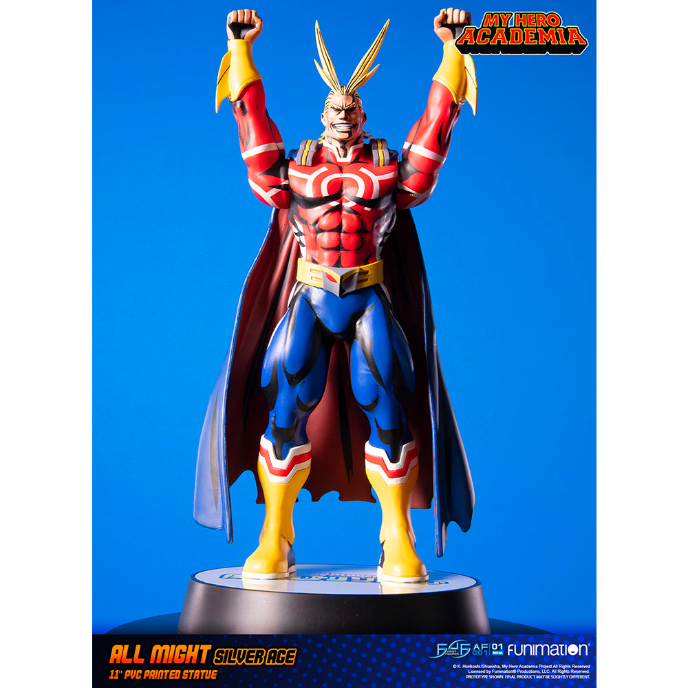 First 4 Figures: My Hero Academia - All Might Silver Age 11-Inch PVC Statue