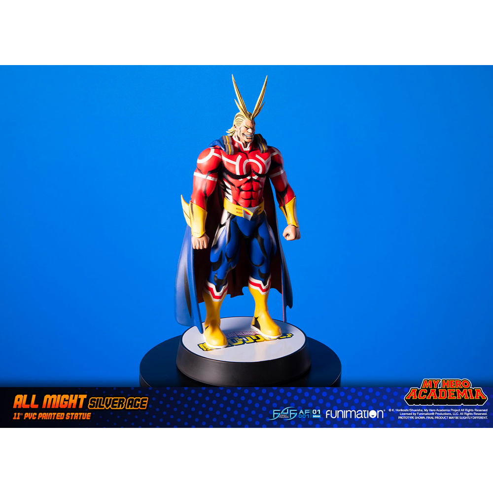 First 4 Figures: My Hero Academia - All Might Silver Age 11-Inch PVC Statue