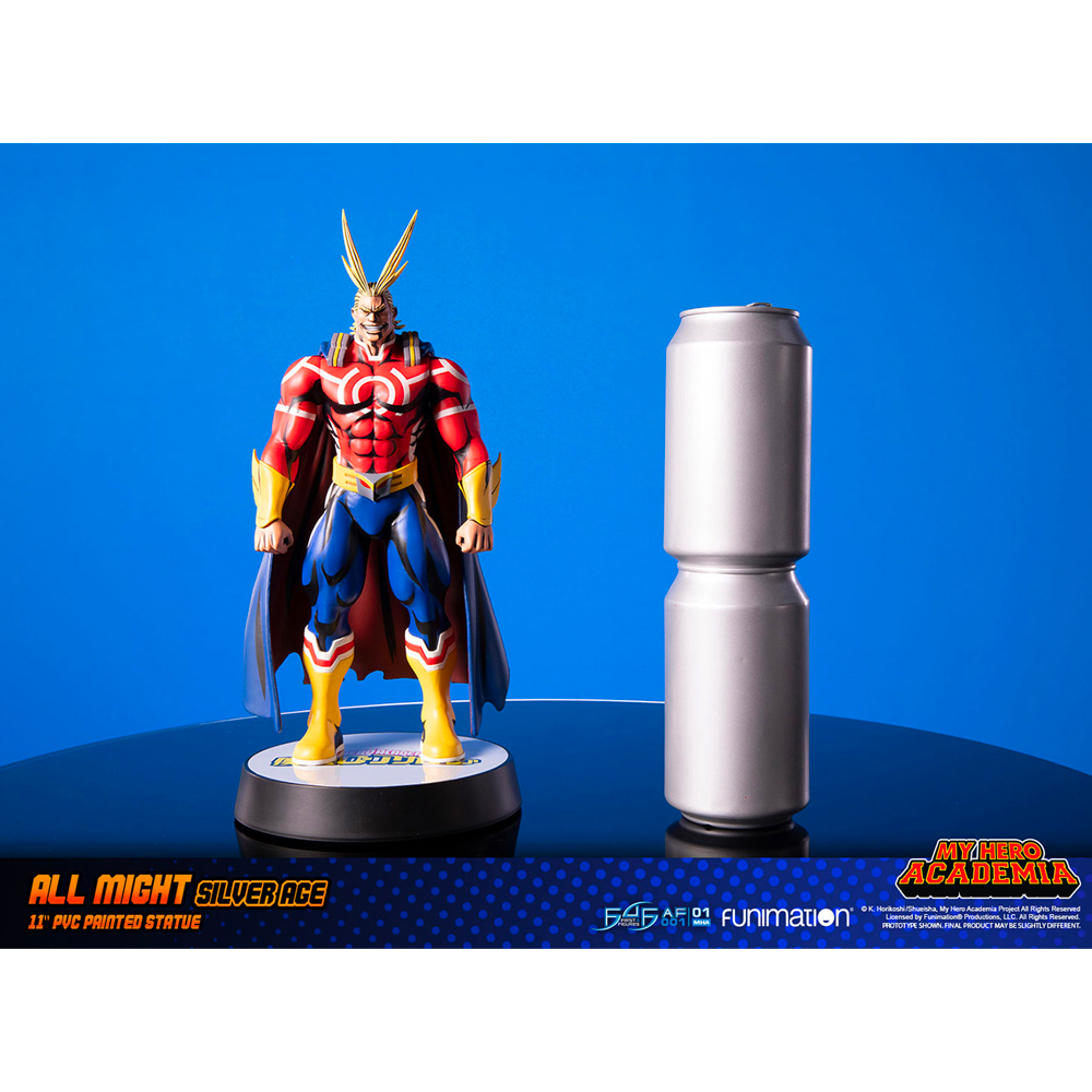 First 4 Figures: My Hero Academia - All Might Silver Age 11-Inch PVC Statue