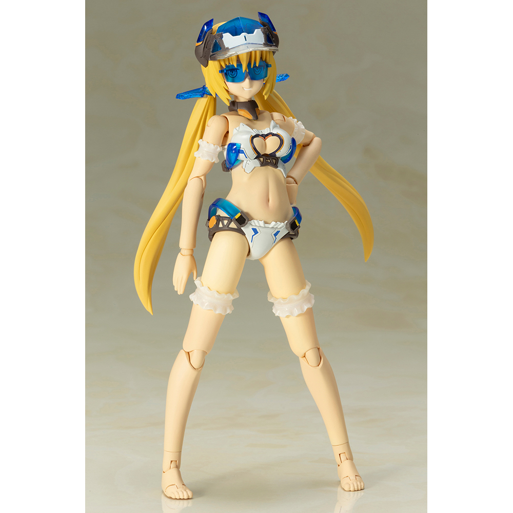 KOTOBUKIYA Plastic Model Kits: Frame Arms Girl - Hresvelgr=Ater (Summer Vacation Ver.) Model Kit