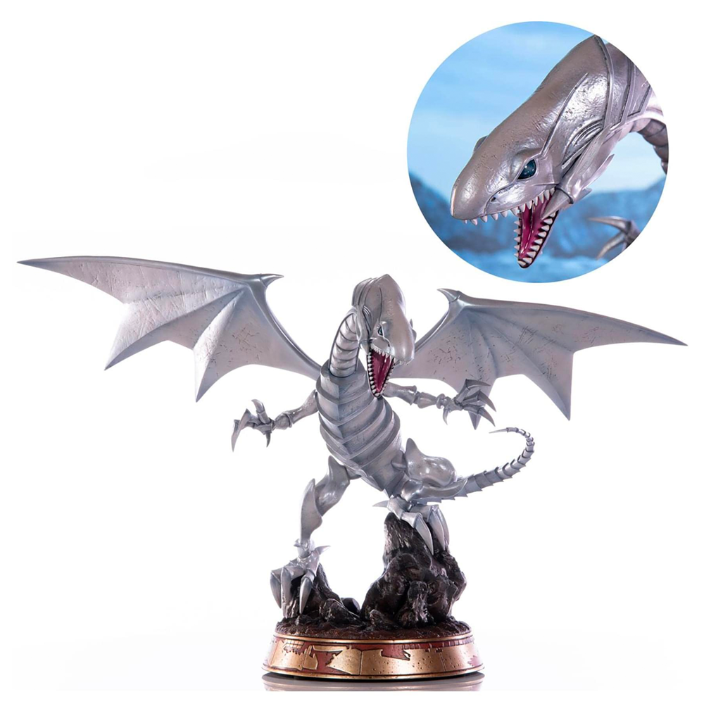 First 4 Figures: Yu-Gi-Oh! - Blue Eyes White Dragon (White Variant) Statue