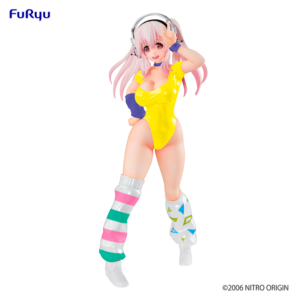 FuRyu: Nitroplus - Super Sonico (1980's Yellow Another Color Ver.) Concept Figure