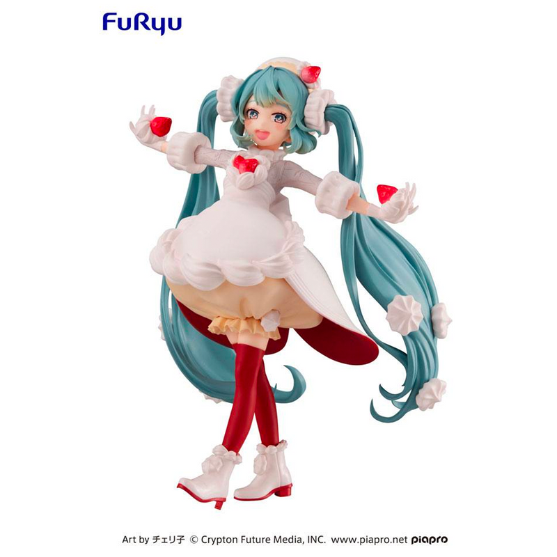 FuRyu: Vocaloid - Hatsune Miku (Strawberry Short Ver. Sweet Tea Time) Figure