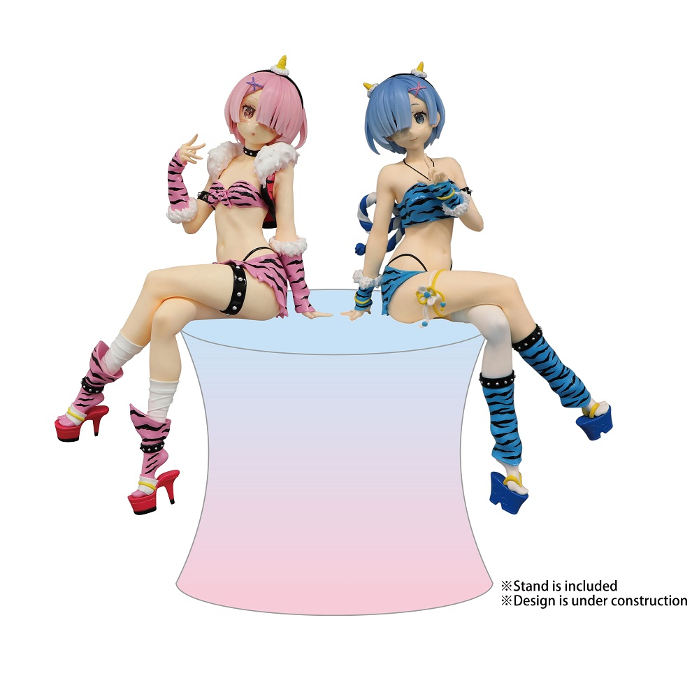 FuRyu: Re:Zero Starting Life in Another World - Rem & Ram (Demon Costume Ver.) Noodle Stopper