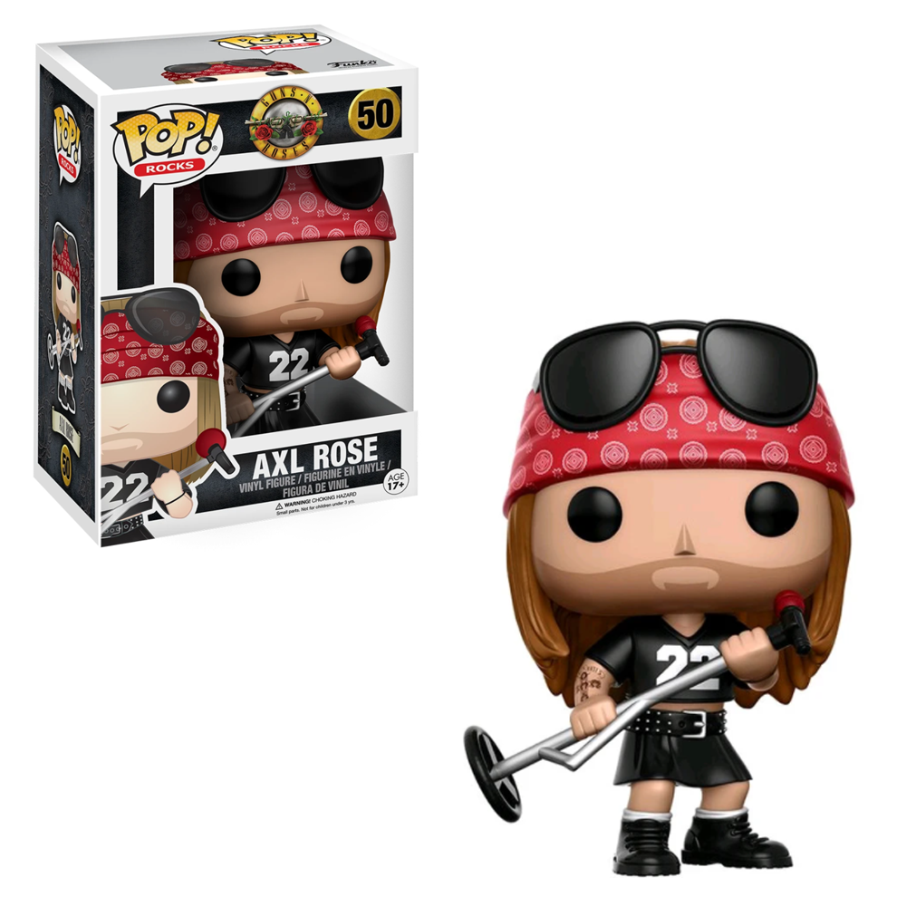 FU10688 Funko POP! Rocks - Guns N' Roses: Axl Rose Vinyl Figure #50