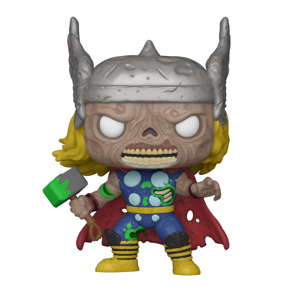 Funko POP! Marvel Zombies - Zombie Thor (Glow in the Dark) Vinyl Figure Entertainment Earth Exclusive