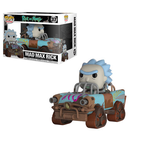 FU28456 Funko POP! Rides Rick and Morty - Mad Max Rick Vehicle Vinyl Figure #37