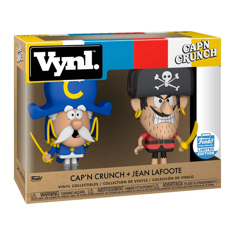 Funko VYNL: AD Icons - Cap'N Crunch & Jean Lafoote Limited Edition Vinyl Figures