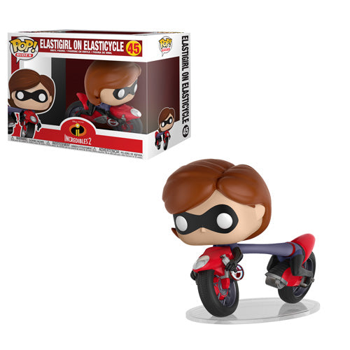 FU29955 Funko POP! Rides: Incredibles 2 - Elastigirl on Elasticycle Vinyl Figure #45