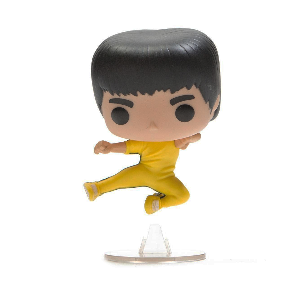 Funko POP! Enter the Dragon - Bruce Lee (Yellow) (Flying Man) Vinyl Figure #592 Bait Exclusive [READ DESCRIPTION]