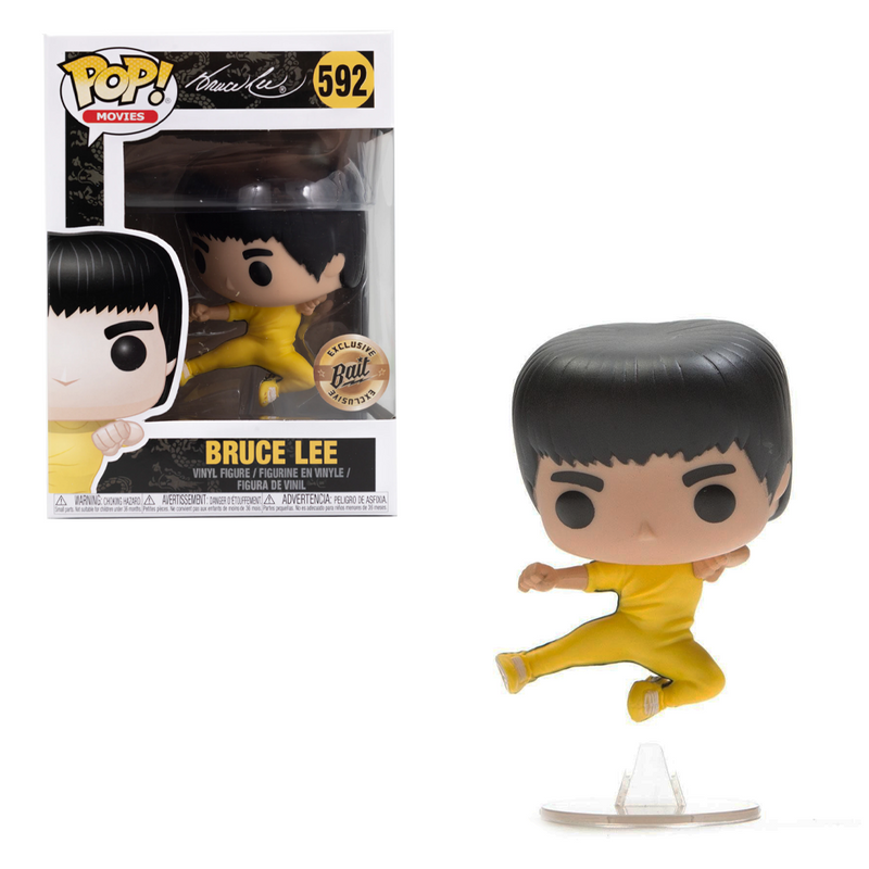 Funko POP! Enter the Dragon - Bruce Lee (Yellow) (Flying Man) Vinyl Figure
