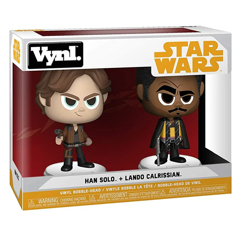 Funko VYNL: Star Wars - Han Solo and Lando Calrissian Vinyl Figures