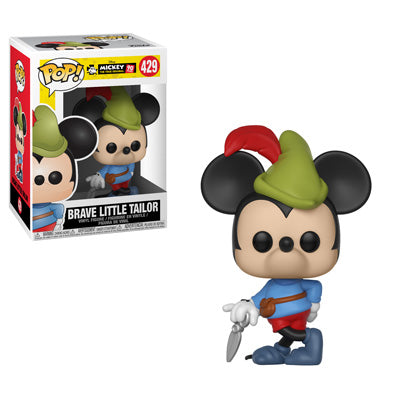 FU32189 Funko POP! Mickey's 90th Anniversary - Brave Little Tailor Vinyl Figure #429