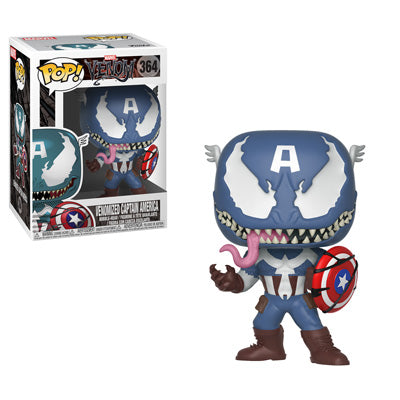 FU32686 Funko POP! Venom - Venomized Captain America Vinyl Figure #364