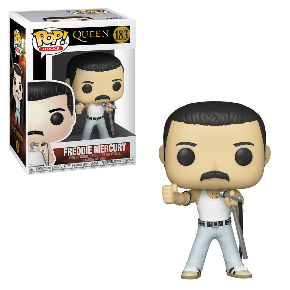 Funko POP! Rocks: Queen - Freddie Mercury Radio Gaga 1985 Vinyl Figure #183