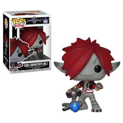 FU34057 Funko POP! Kingdom Hearts 3 - Sora (Monster's Inc) Vinyl Figure #408