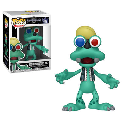 FU34058 Funko POP! Kingdom Hearts 3 - Goofy (Monster's Inc) Vinyl Figure #409