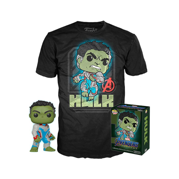Funko POP! and Tee: Avengers: Endgame - Professor Hulk Collectors Box Hot Topic Exclusive [READ DESCRIPTION]