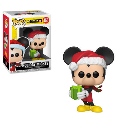 FU35753 Funko POP! Mickey's 90th Anniversary - Holiday Mickey Vinyl Figure #455