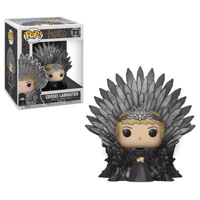 FU37796 Funko POP! Deluxe: Game of Thrones - Cersei Lannister on Iron Throne Vinyl Figure