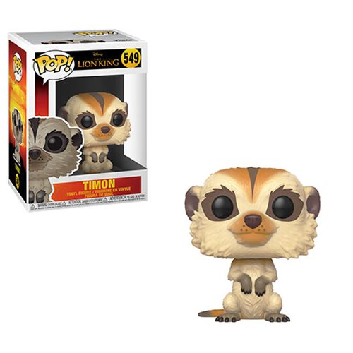 FU38544 Funko POP! The Lion King (Live Action) - Timon Vinyl Figure #549