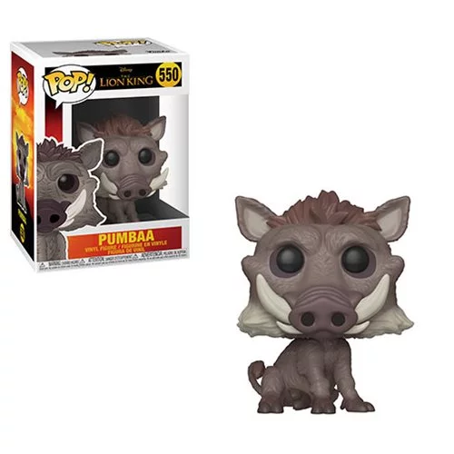 FU38545 Funko POP! The Lion King (Live Action) - Pumbaa Vinyl Figure #550