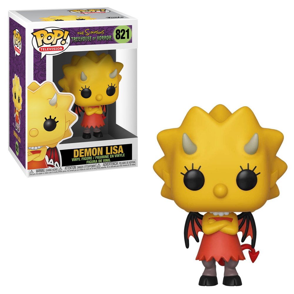 FU39721 Funko POP! The Simpsons: Treehouse of Horror - Demon Lisa Vinyl Figure #821